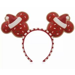 Disney Holiday Sugar Cookie Faux Leather Ears Headband